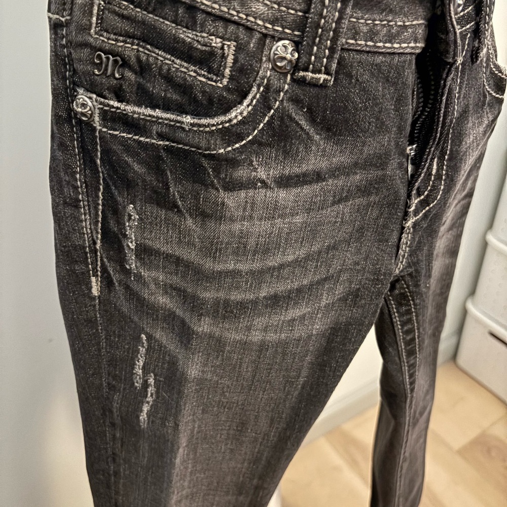 Men's Black Denim Jeans
